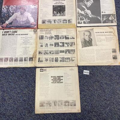 Buck Owens asst-records