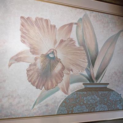 Large Janson Turner canvas painting.