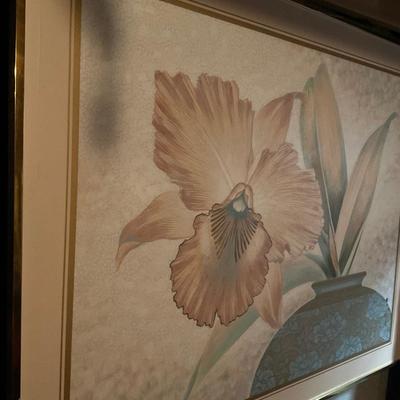 Large Janson Turner canvas painting.