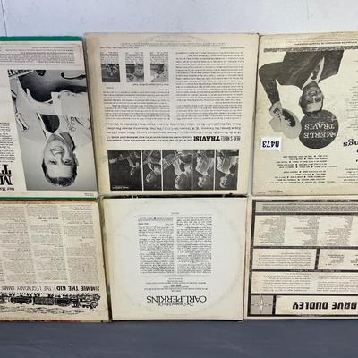 Merle Travis asst-records