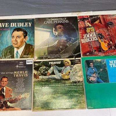 Merle Travis asst-records