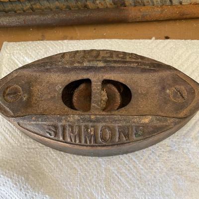 Antique Simmons Special Iron.