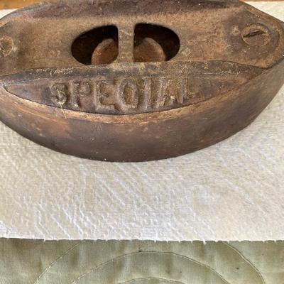 Antique Simmons Special Iron.