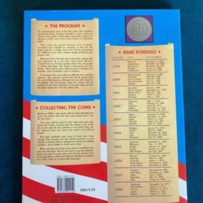 1998-2008 Completed Commemorative quarters 50 states 15x12