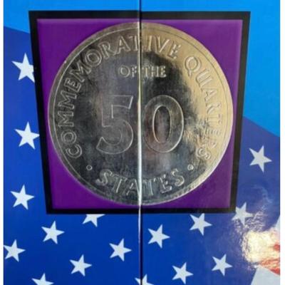 1998-2008 Completed Commemorative quarters 50 states 15x12