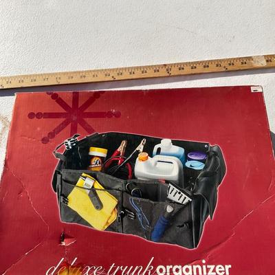New in Box deluxe trunk organizer.