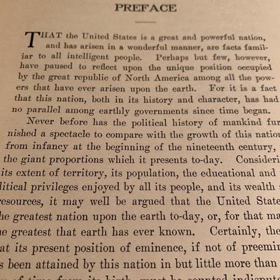 C.1914 United States Prophecy  - Early Illustrated Hardback Religion Patriotism