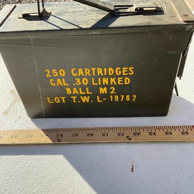 Military Ammunition Box