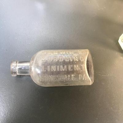 collection of vintage glass bottles including some hard to come by.