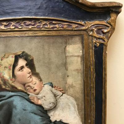 Roberto Ferruzzi Italian artist Madonna of the Streets