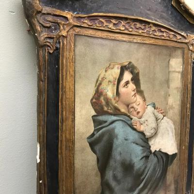 Roberto Ferruzzi Italian artist Madonna of the Streets