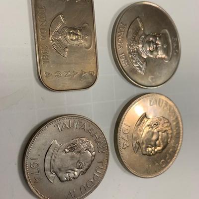 Tonga Coin Ingot Lot