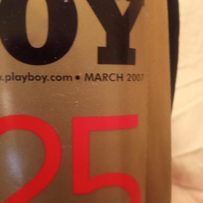 Two Playboy magazines