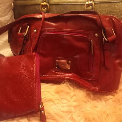 Assortment of high-end purses