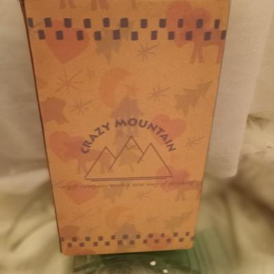 razy Mountain Tea Light Lamp Angel With Star January New In Box.