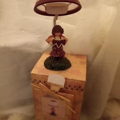 February crazy Mountain tea lamp