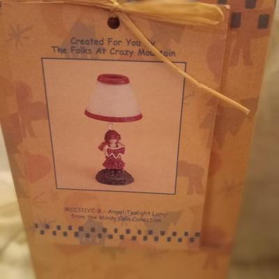 February crazy Mountain tea lamp
