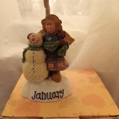 January tea lamp made by Crazy Mountain