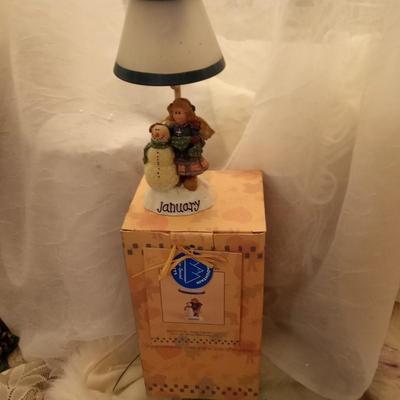 January tea lamp made by Crazy Mountain