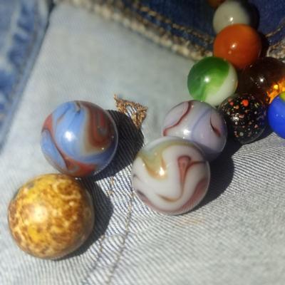 Vintage rare marbles