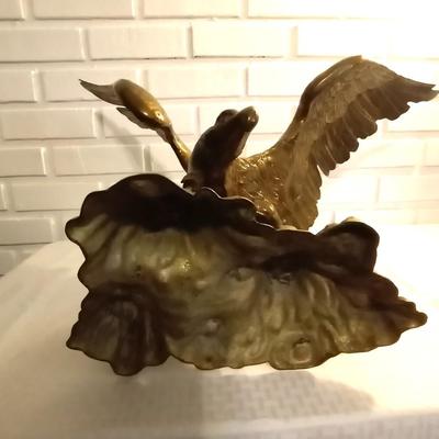 LARGE SOLID BRASS EAGLE