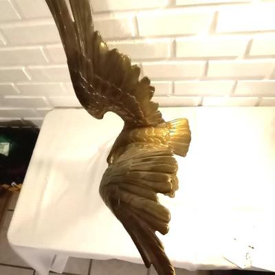 LARGE SOLID BRASS EAGLE