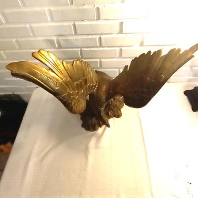 LARGE SOLID BRASS EAGLE