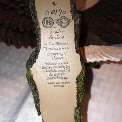 BRADFORD EXCHANGE "SUDDEN STRIKER"