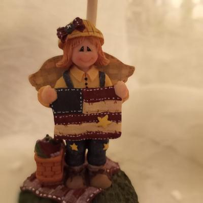 July crazy Mountain tea lamp