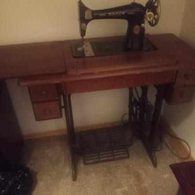 Vintage sewing machine