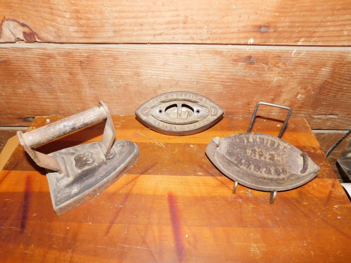 ANTIQUE CAST IRONS
