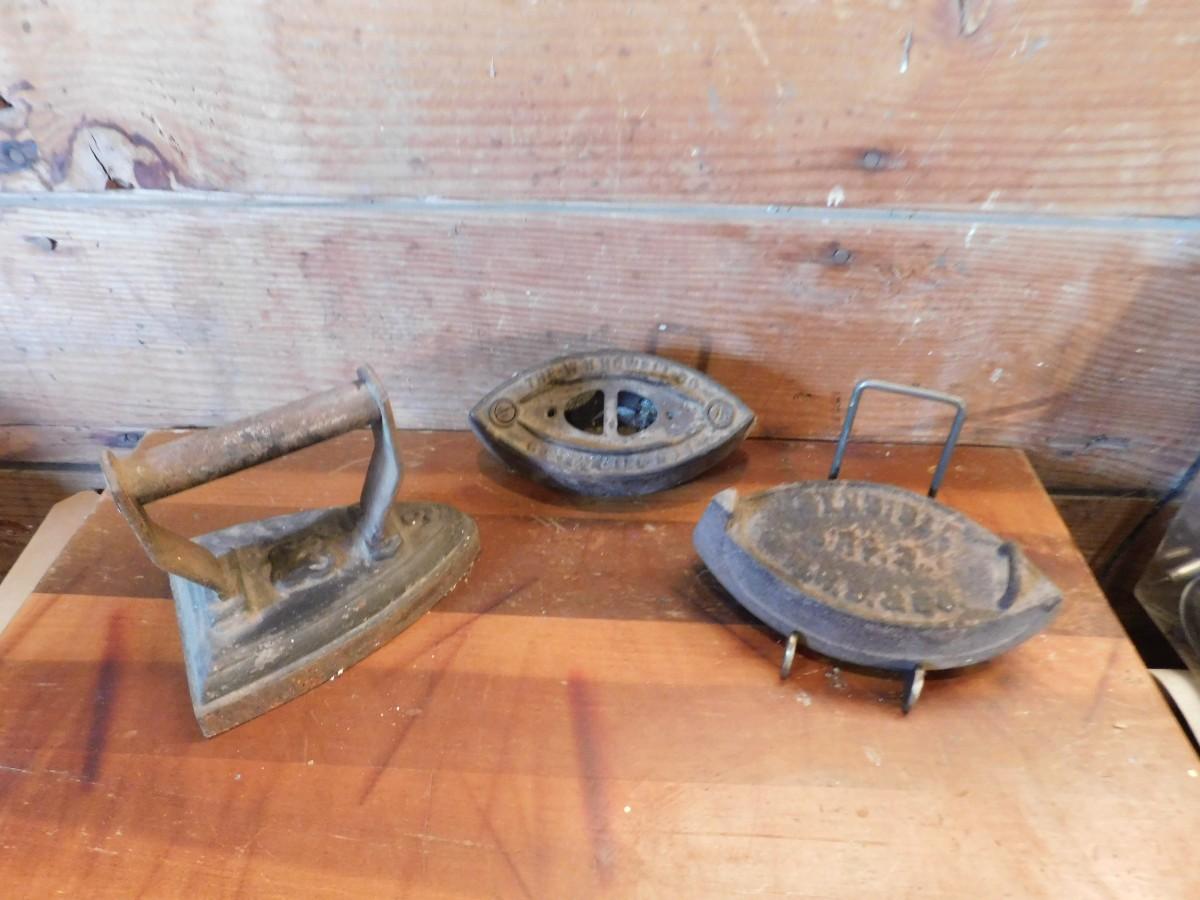 ANTIQUE CAST IRONS