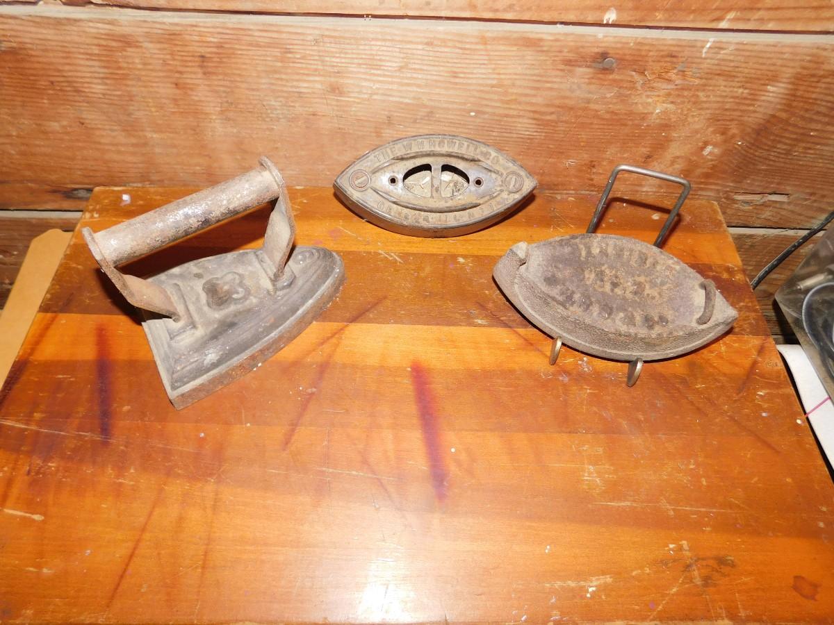 ANTIQUE CAST IRONS