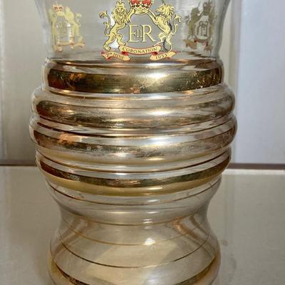 English Cornation glass 1950