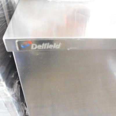 Delfield Brand Commercial Grade NSF Double Door Cooler Workstation