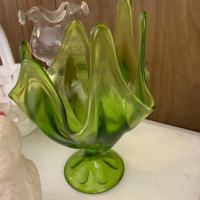 MCM Art Glass Collectibles Belgium Delft +++