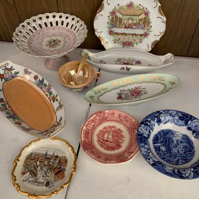 Antique Porcelain China Lustre England China Lot