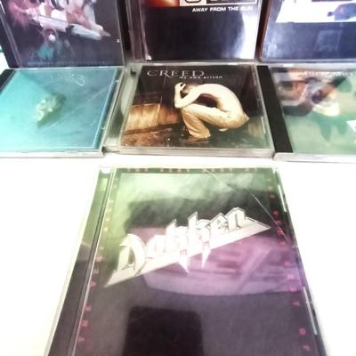 MUSIC CD'S CANDLEBOX-CREED-3 DOORS DOWN-DOKKEN AND MORE