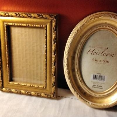 2 Gold Tone New Frames 4Ã—6/4Ã—6