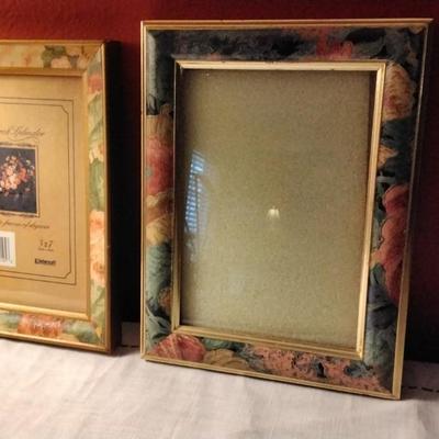 2 Beautiful Floral Frames 5Ã—7/5Ã—7.5