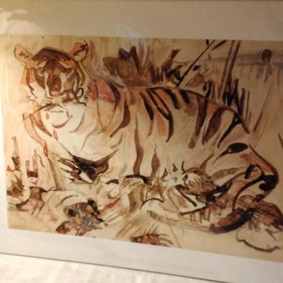 The Tiger - Joseph Crawhall