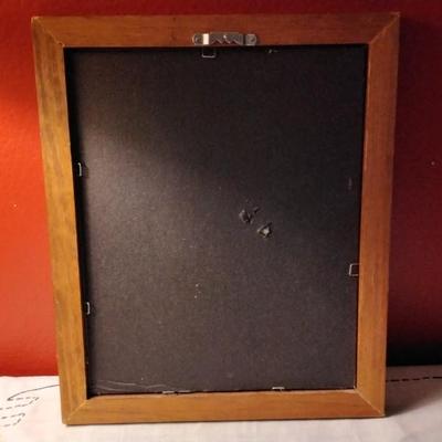 Rubifoam Advertisement Framed and Matted