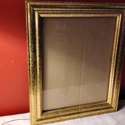 New Frame Gold Tone Crackle Finish