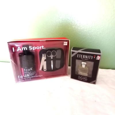 NEW MENS MANICURE SET AND NEW ETERNITY FOR MEN