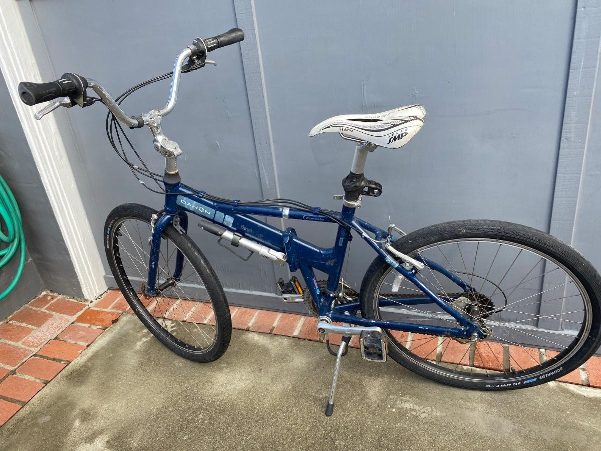 Dahon espresso 7005 folding bike hotsell