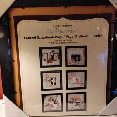 Unique Scrapbooking Page In Frame Style