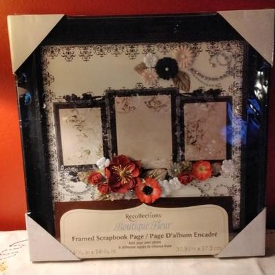 Unique Scrapbooking Page In Frame Style