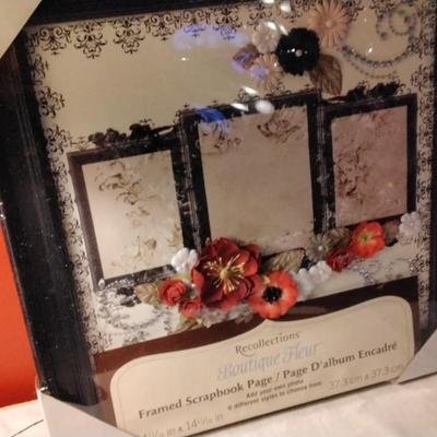 Unique Scrapbooking Page In Frame Style