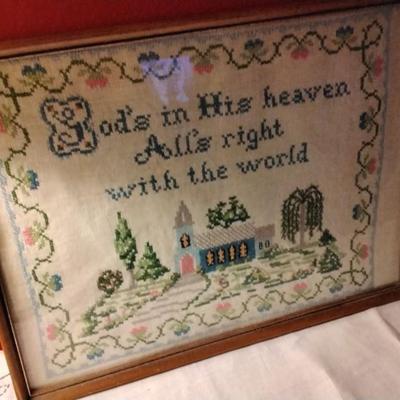 Framed Sampler