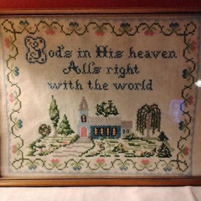Framed Sampler